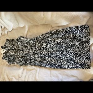 Black and white Calvin Klein Dress